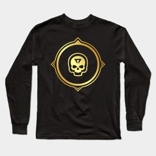 skul riders golden Long Sleeve T-Shirt